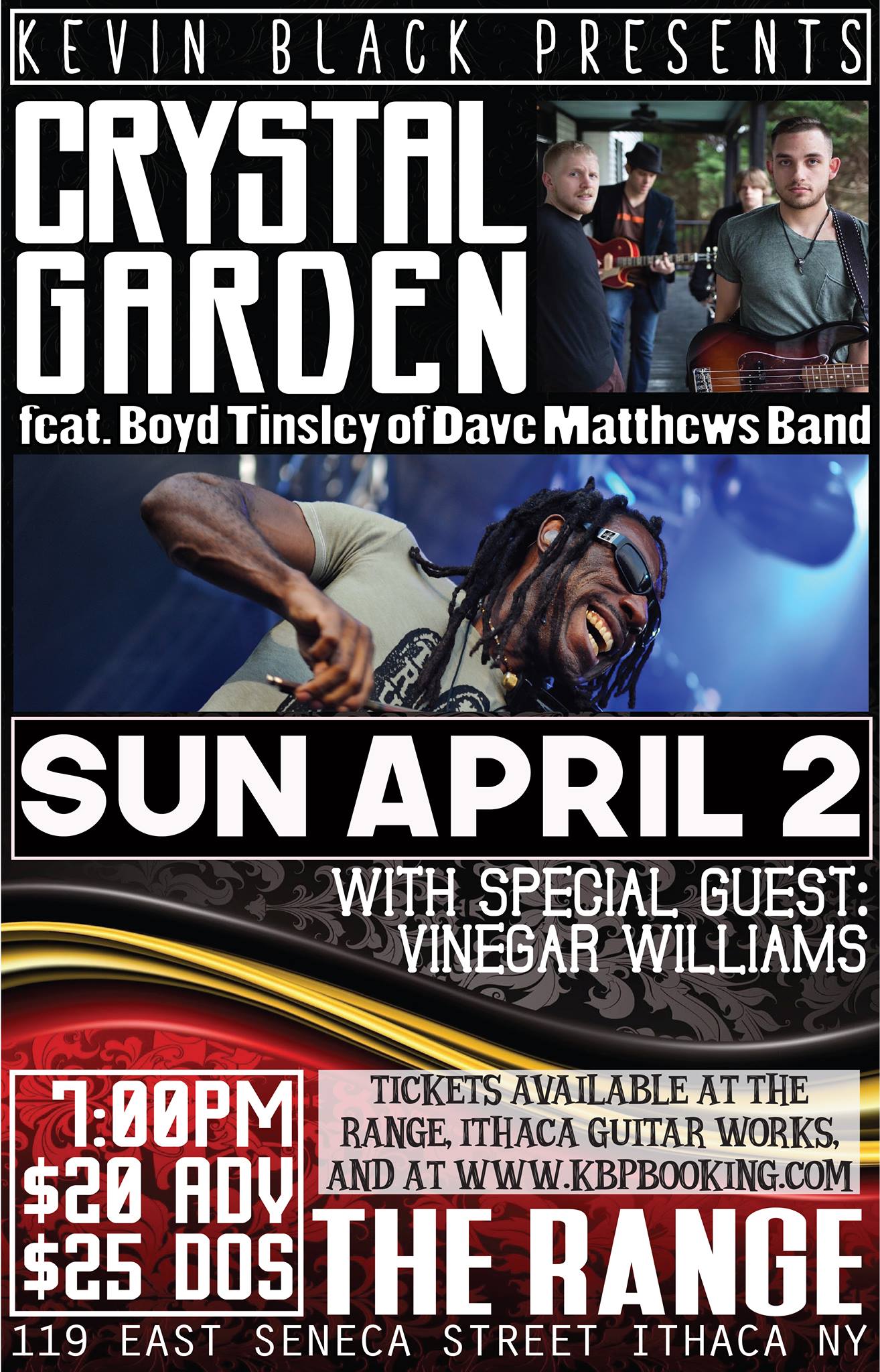 Crystal Garden boyd tinsley dave matthews band crystal garden the range ithaca