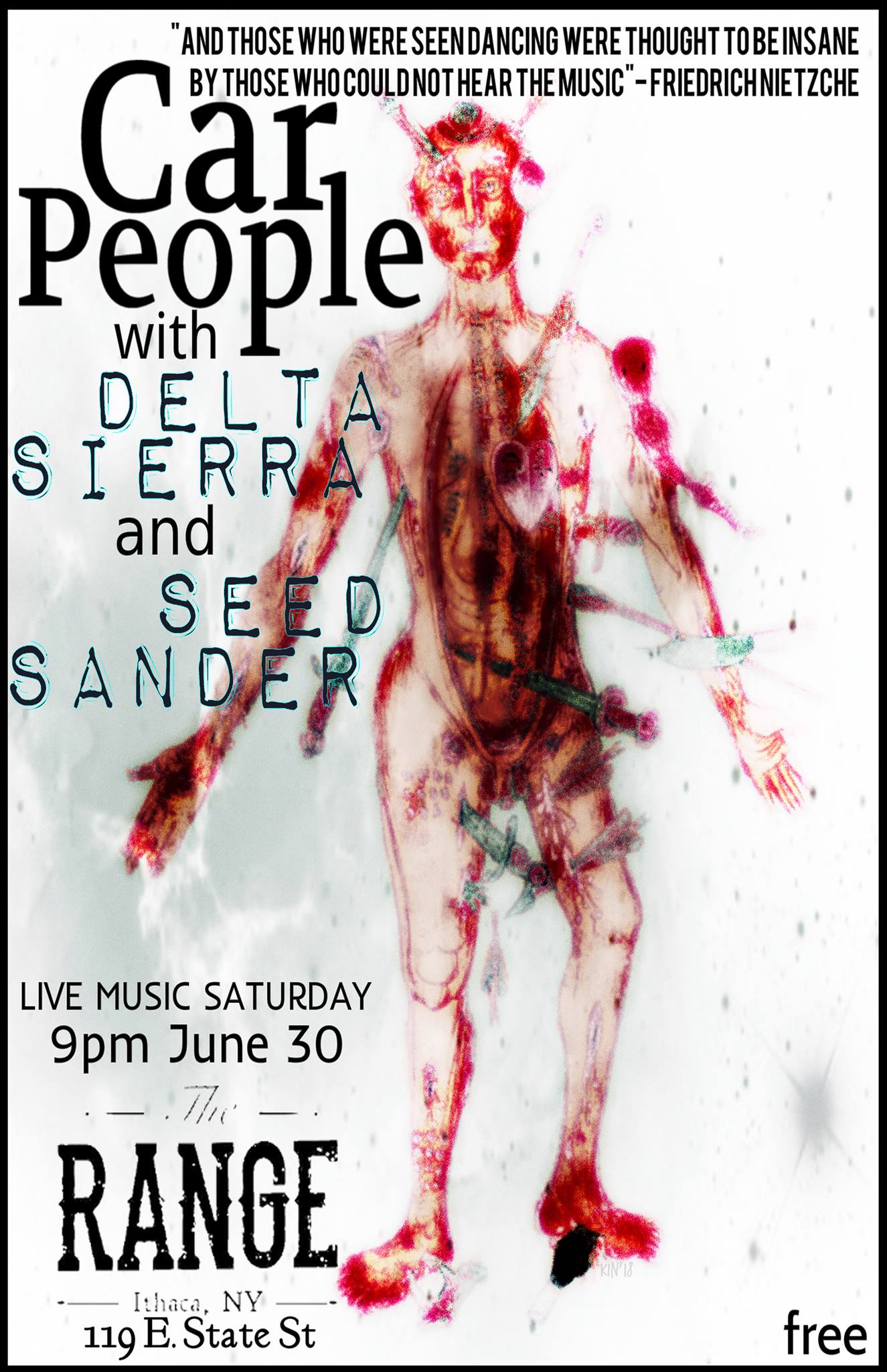 delta sierra seed sander band live music ithaca range downtown concert series summer show free